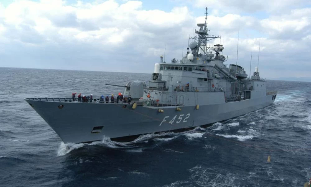 Η φρεγάτα ΥΔΡΑ στο λιμένα Χάιφα - Συνεκπαίδευση με ισραηλινό πολεμικό